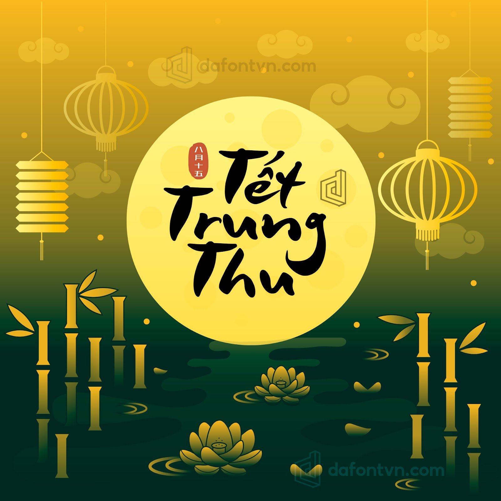 Font chữ Việt hoá Tết Trung Thu 2025 Sự lựa chọn hoàn hảo cho thiết kế lễ hội